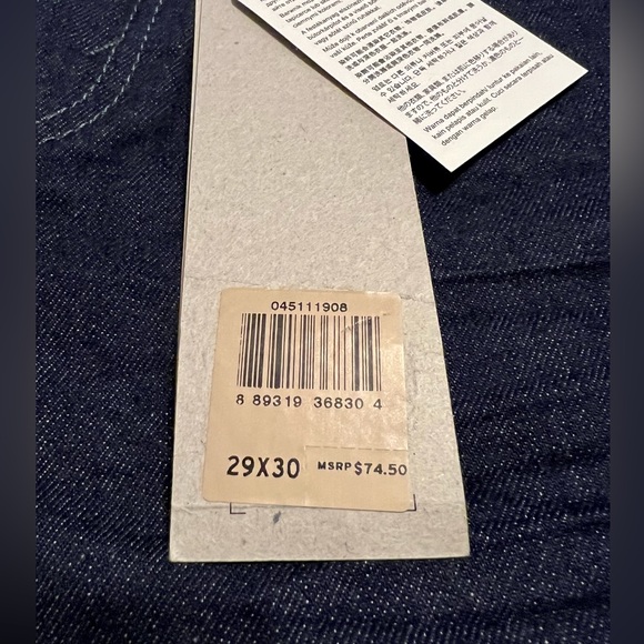 Men’s Levi’s 511 Size 29x30 - Picture 5 of 5